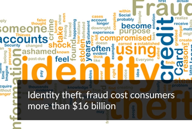Identity theft, fraud cost consumers more than $16 billion