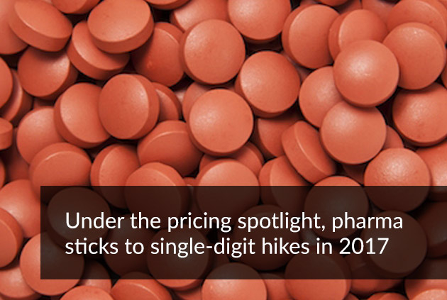 Under the pricing spotlight, pharma sticks to single-digit hikes in 2017